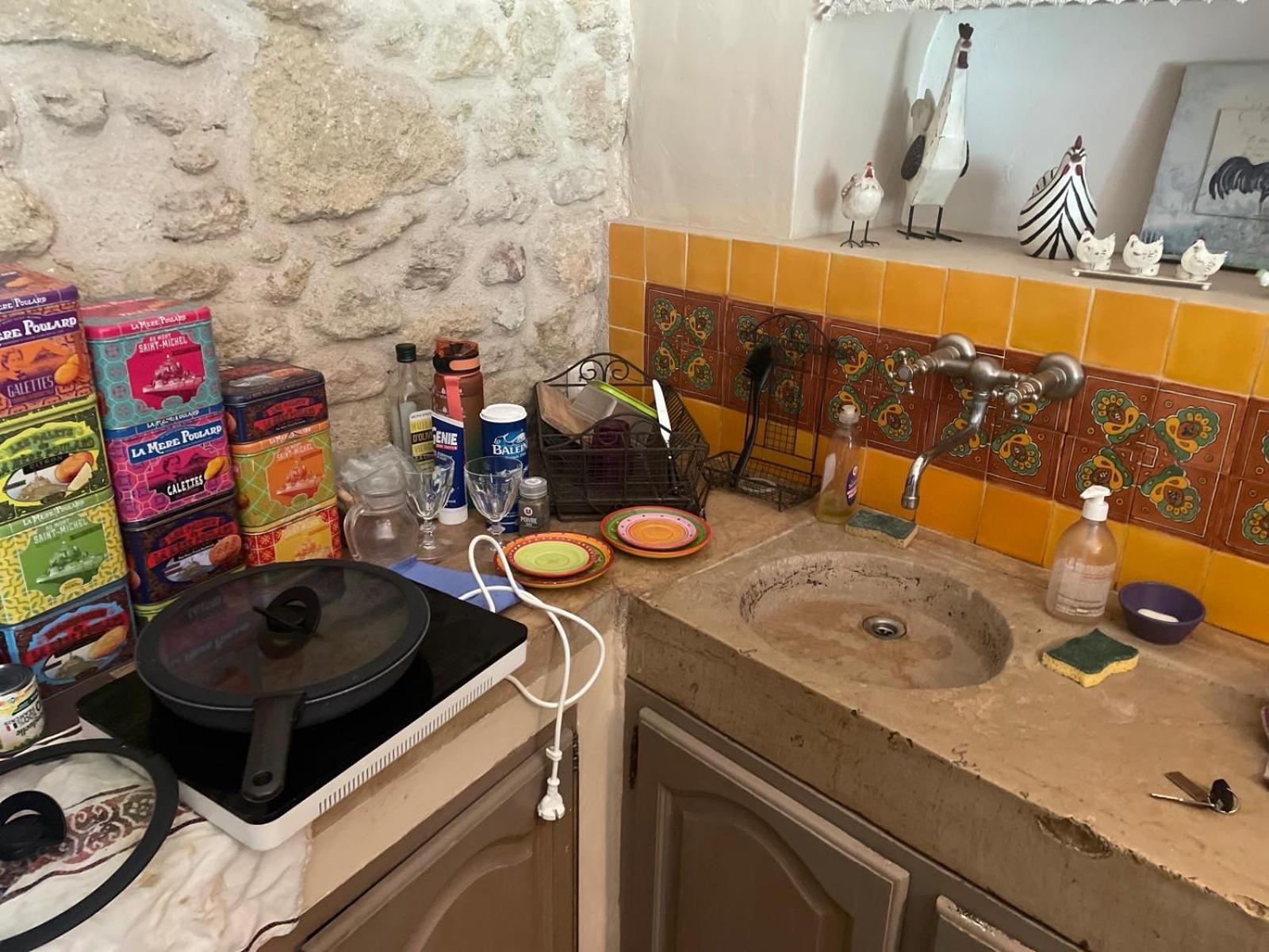 Bed and Breakfast Mas de Foncaudette Lourmarin Esterno foto